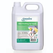 Cleanline Eco Mild Washing Up Liquid 5L – Professional Dishwashing Detergent, Eco-Friendly &amp; Mild Formula