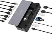 Verbatim USB-C Pro Docking Station 15 Port with SSD Slot CDS-15S image