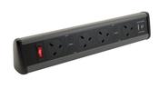 P-Pack-4x individually fused power, dual 3.4A USB charger, master switch