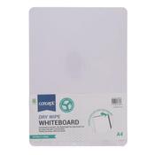 Concept A4 Dry Wipe Whiteboard – Reusable White Writing Board for School