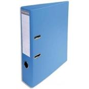 Exacompta - Ref 53742E - Prem'Touch PVC A4 Lever Arch File 70mm Spine, 75mm FSC-Certified - Blue Cover image