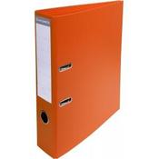 Exacompta - Ref 53744E - Prem'Touch PVC A4 Lever Arch File 70mm Spine, 75mm  FSC-Certified - Orange Cover image