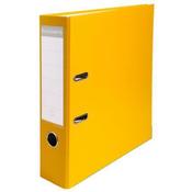 Exacompta Ref 918404B Yellow Polypropylene Spine Lever Arch File -75mm Spine -80mm Ring image