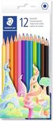 Staedtler 175 C12 Wood-Free Coloured Pencils Box of 12 Assorted Colours image