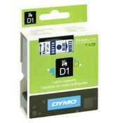 S0720940 Dymo S0720940 / 53714 blue on white tape, 24mm
