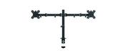 Core Double Monitor Arm | Black Ergonomic Desk Mount