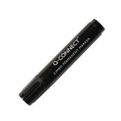 Q-Connect Jumbo Permanent Marker Pen Chisel Tip Black KF00270
