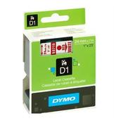 Dymo S0720950 / 53715 red on white tape, 24mm