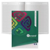 A4 120 Page 5mm Squared Project Maths Softback Copy