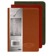 Premier A6 Metallic Notebook 160 Pages Hardback Journal –Assorted Metallic Colours