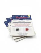Superior SR-78 B/R Ink Roller Set (Black &amp; Red) - IR-40T Compatible