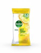 Dettol Biodegradable Multipurpose Wipes Citrus PK50 image