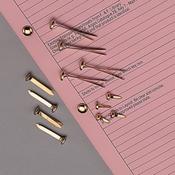 Paper Fasteners Brassed Steel 25mm [Pack 200]