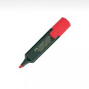 Faber-Castell 48-21 Textliner - Red (Pack of 1)