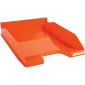 Exacompta Midi Combo Letter Tray A4 - W255xD346xH65mm - Glossy Tangerine - Ref 113288D image