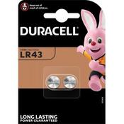 Duracell LR 43 Button Cells Packed 2