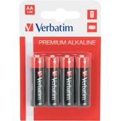 Verbatim 49921 AA Alkaline Batteries (Pack of 4) image