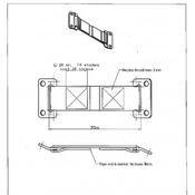 Realm Heavy Duty Polypropylene Webbing Strap Tape 25mm Buckle Fitted to MSA Spec 