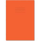 Lismore A4 Exercise Book 80 Page Feint &amp; Margin Orange