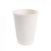 ValueX Double Wall Cup Matt White 12oz Case of 500 image