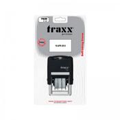 Traxx 7810 - BlackSelf Inking Dater Stamp