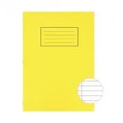 Lismore A4 Exercise Book 80 Page Feint &amp; Margin Yellow image