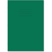 Lismore A4 Exercise Book 80 Page Feint &amp; Margin Green