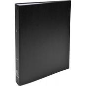 Exacompta - Ref. 54472E - A4 PP 2 ring binder - Diameter 30 mm - Spine 40 mm Black (Pack of 10)