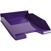 Exacompta Midi Combo Letter Tray A4 - W255xD346xH65mm - Glossy Purple - Ref 113220D image