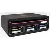 Exacompta 319914D Harlequin Toolbox with 4 Drawers