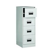GO 4 Drawer Filing Cabinet Grey  image