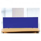 HD1L804Y Desk Top Linking 1 Side Screens 800w x 400h mm Choice of Cara Fabric Range  image