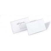 Durable Name Badges with Pin 30 x 60 mm Ref 8006 image