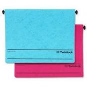 TwinLock Series 2 Printout Binders 390x280mm Blue 75433  [Pack 10]