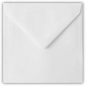 Kestrel 155x155mm 100gsm White Wallet Gummed Non Opaqued Diamond Flap Greeting Card