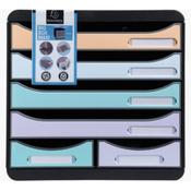 Exacompta Big Box Maxi Aquarel Assorted Colours Ref. 3127296D