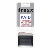 Traxx - Accountant Stack Stamp Set Paid, Copy Invoice, Overdue