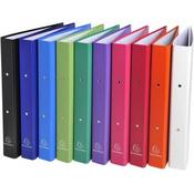 Exacompta - Ref. 54373E - A4 PP 2 ring binder - Diameter 30 mm - Spine 40 mm - Assorted (Pack of 10)