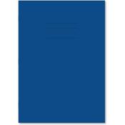 Lismore A4 Exercise Book 80 Page Feint &amp; Margin Royal Blue