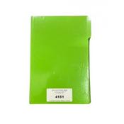 5th Cut Tabbed Filing Folders Foolscap Green Medium Weight 315grm Packed 100 image