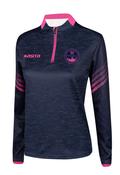 Dallas Fionn Mac Cumhaills GAA Pink Quarter Zip Kids image