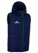 Nova Sleeveless Gilet Navy/Green Kids image