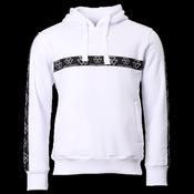 White Hoodie with Side Pockets