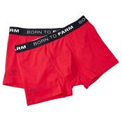 MF Men's Boxer Shorts - Red &amp; Black image