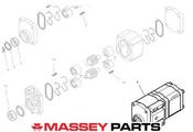 Massey Ferguson Hydraulic Pump - 3797116M2