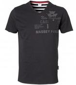 Massey Ferguson Mens Black T-Shirt - X993080151 Large &amp; XL Only image
