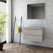 Viena Grey Ash 800 Unit &amp; Worktop