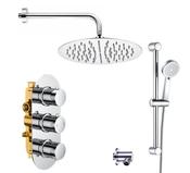 SFL119CB Series L Concealed Thermostatic 2 Way Shower Valve Pack