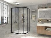 BAQ129 Black Series 1200 x 900 Offset Quad S/Door