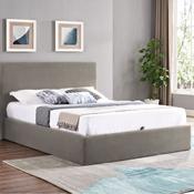 Ezra Ottoman Upholstered Bed Frame Biege image